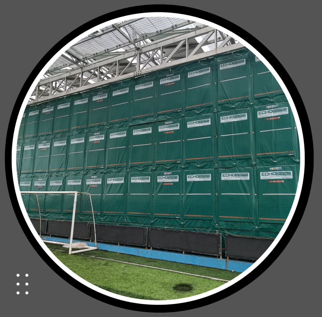 temporary noise barrier