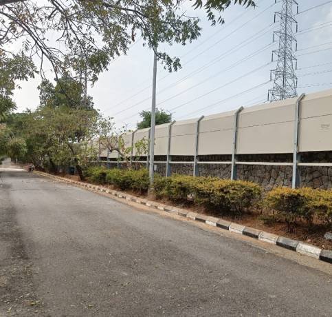 Metallic Noise Barrier