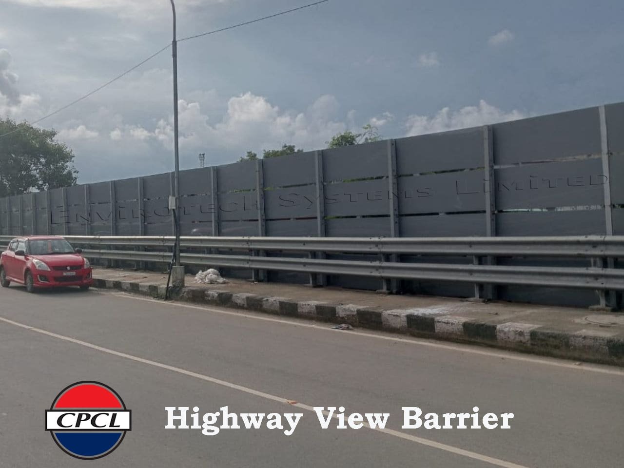 highway view barrier