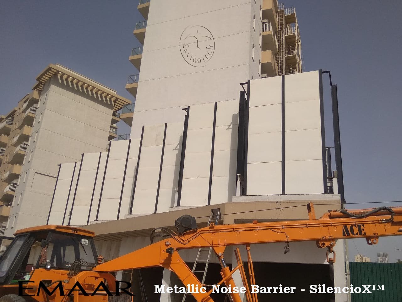 Metallic Noise Barrier