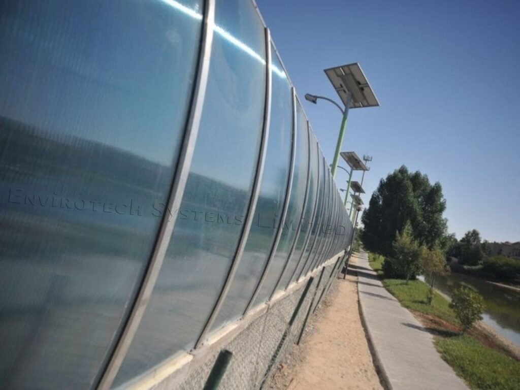 Polycarbonate Noise Barrier