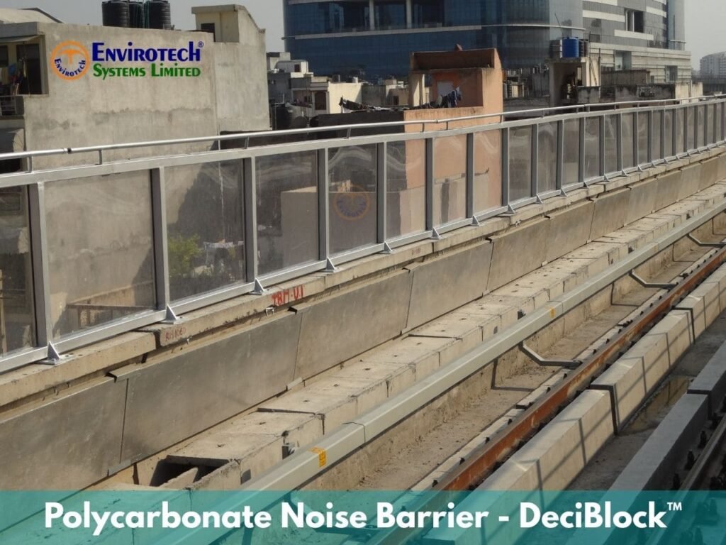 Polycarbonate Noise Barrier