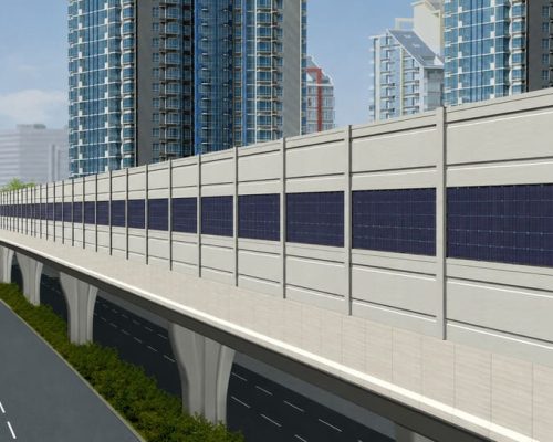 Solar Noise Barrier